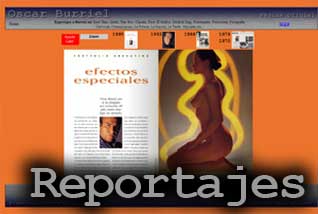 Reportajes  Oscar Burriel